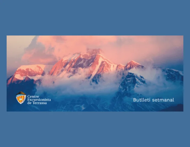 Portada del Butlletí del Centre Excursionista de Terrassa