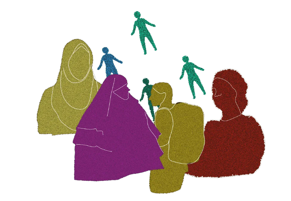 Imatge gràfica de 'Cures en la diàspora'