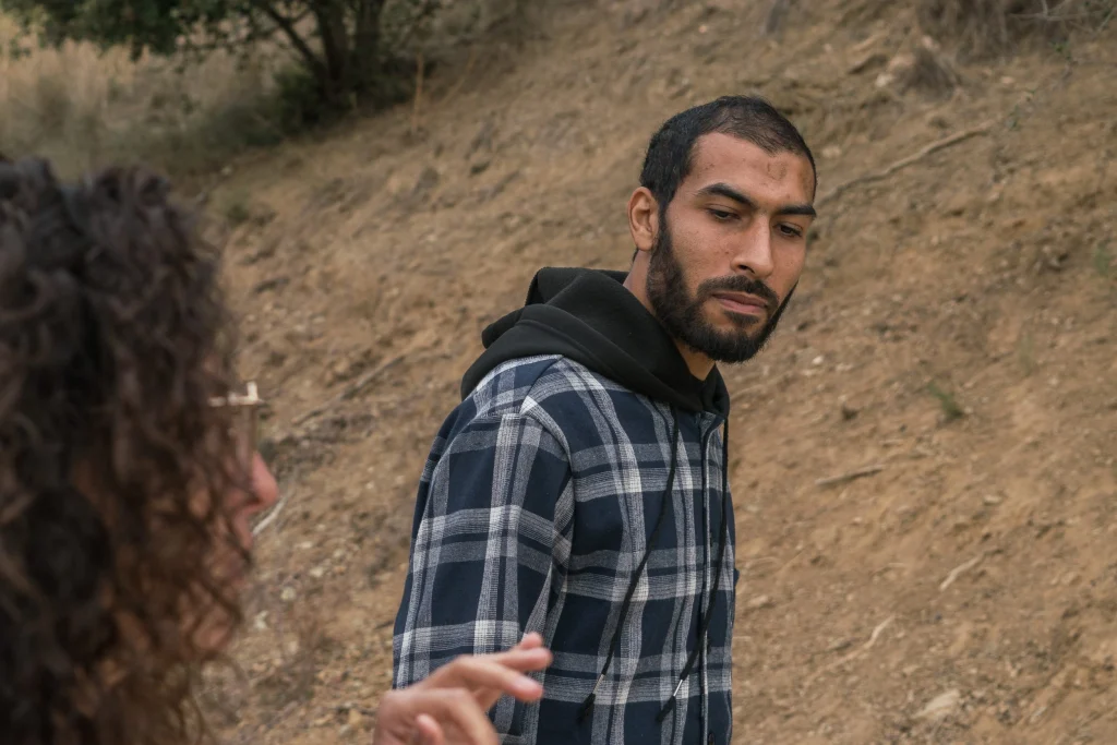 Nadir Alaoui M'hammedi en la entrevista para Invisibles